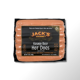 Beef Hot Dogs 12/14 oz - Strictly Kosher Product, Ideal for Everyday Consumers for Everyday Cooking